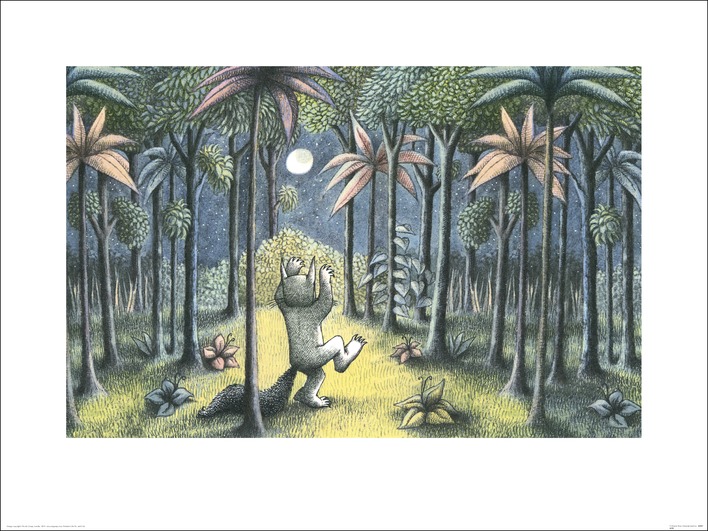 Maurice Sendak (To the Land of the Wild Things) Art Print