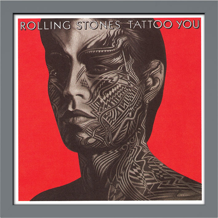 The Rolling Stones Tattoo You Album Cover Framed Print The Art Group