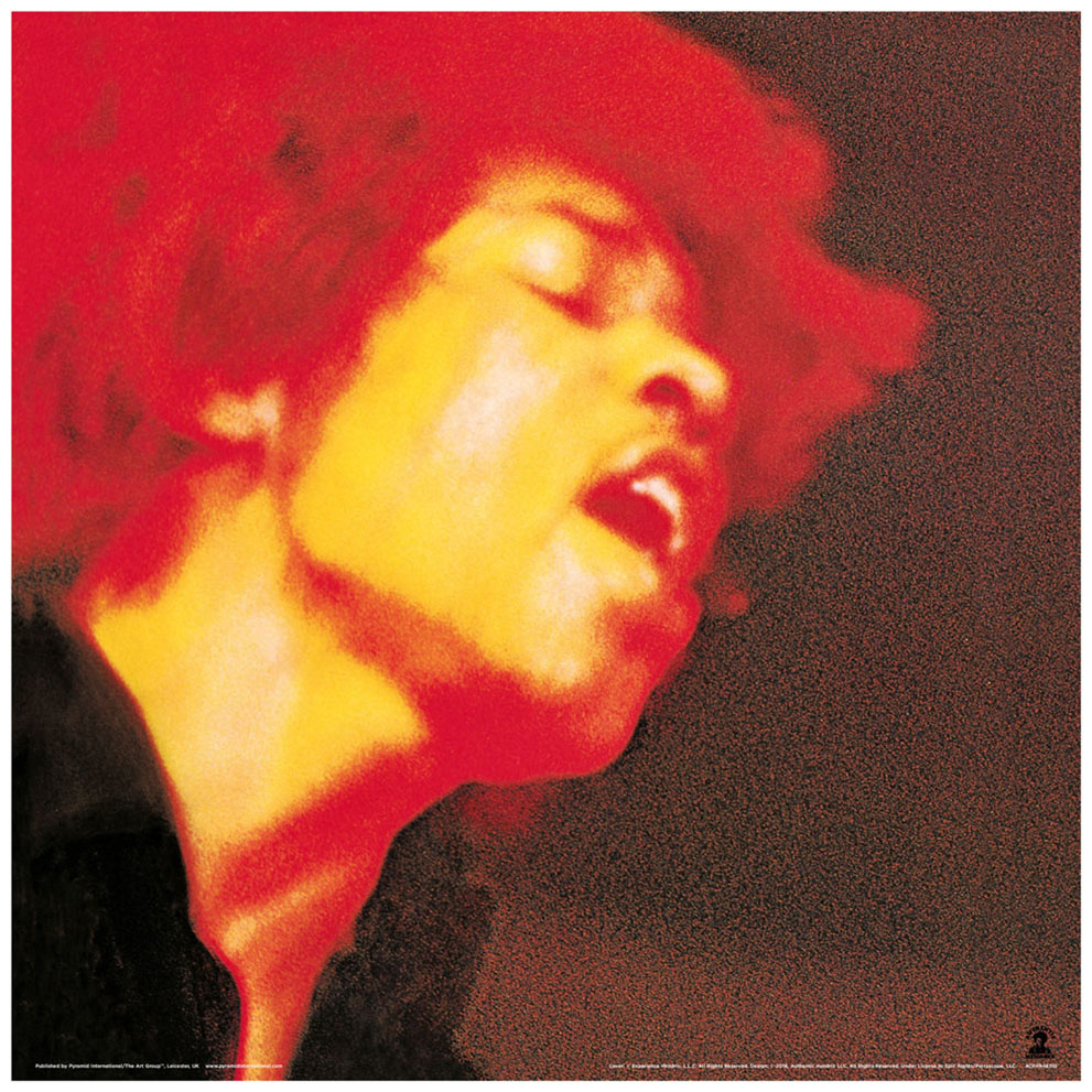 Jimi Hendrix (Electric Ladyland) Album Cover Framed Print