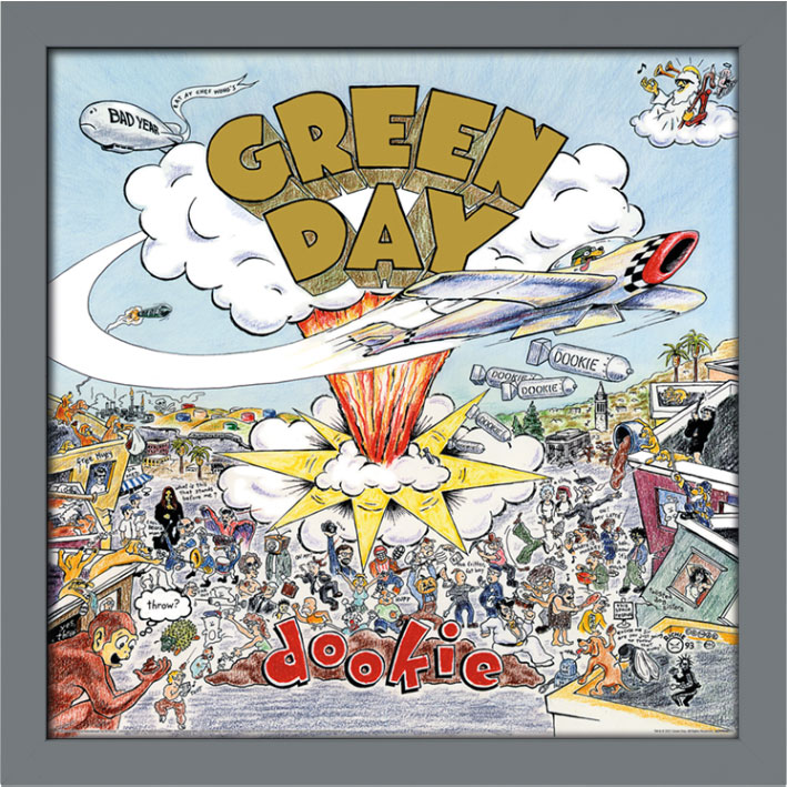 Green Day (Dookie) Album Cover Framed Print | The Art Group