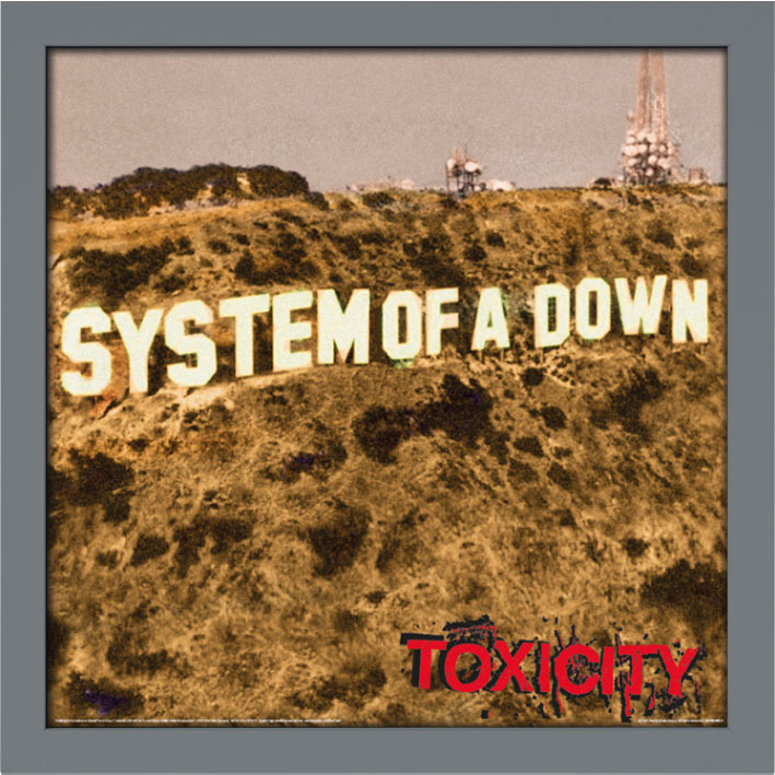 System of a Down (Toxicity) Album Cover Framed Print