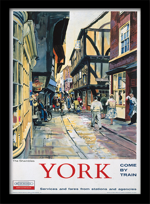 York (The Shambles) Framed 30 x 40cm Prints