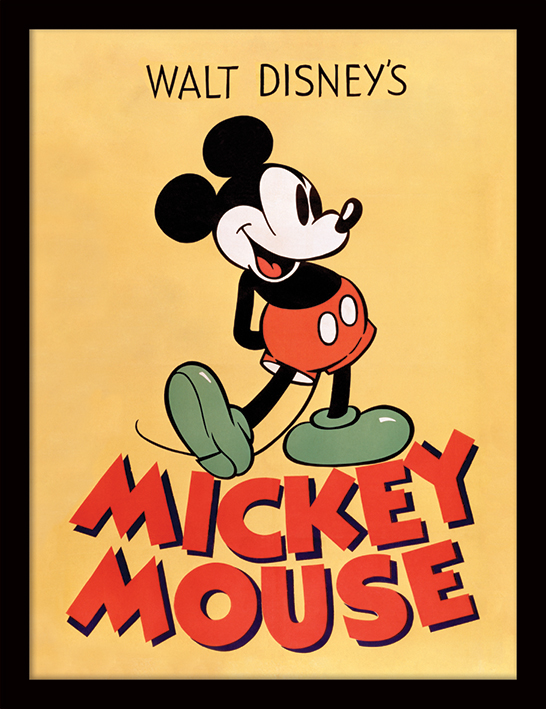 Mickey Mouse (Mickey) Framed 30 x 40cm Prints