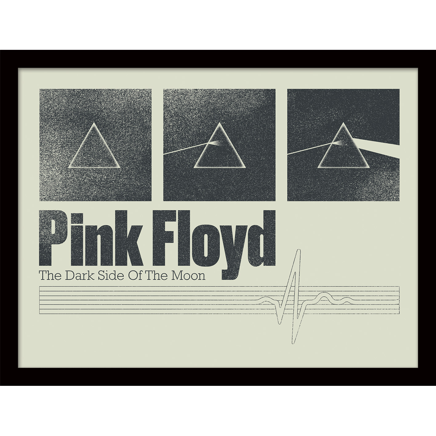 Vintage Framed and Mounted Pink Floyd 'Final Cut' Pink Floyd