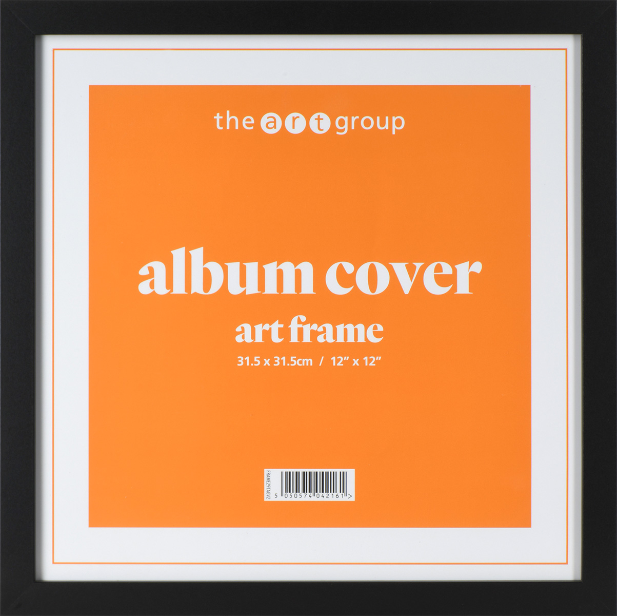 Black Album Cover Size Frame (31.5x31.5cm) Frame