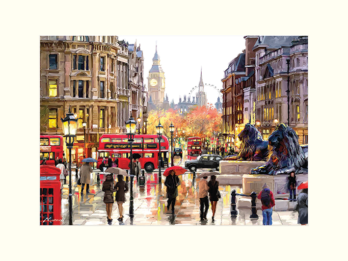 Richard Macneil (London Landscape) Mounted Prints