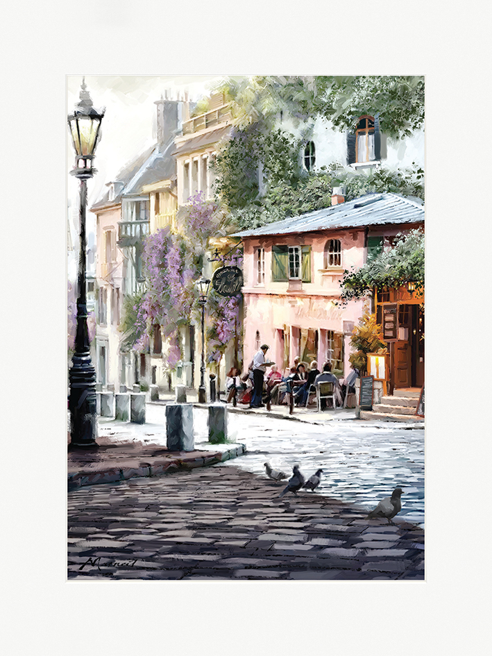 Richard Macneil (Sunshine Café) Mounted Print