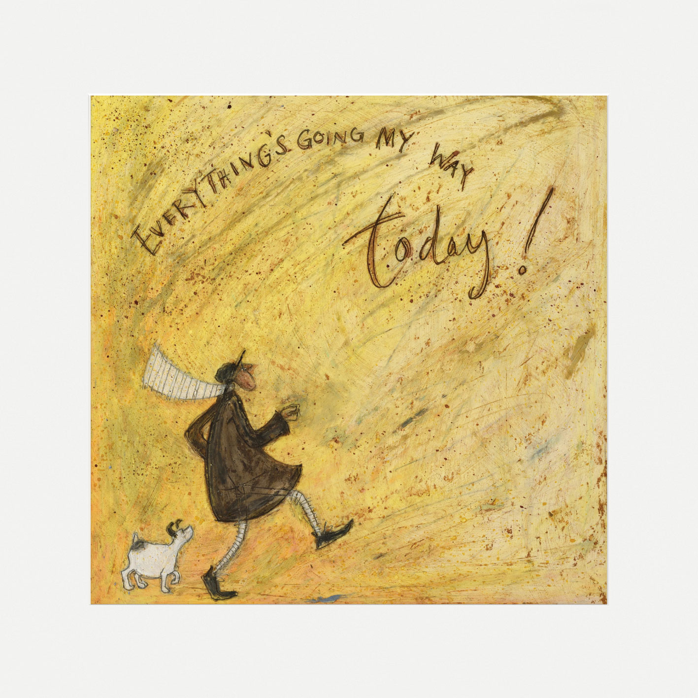 Sam Toft (Everything's Going My Way Today!) Mounted Prints