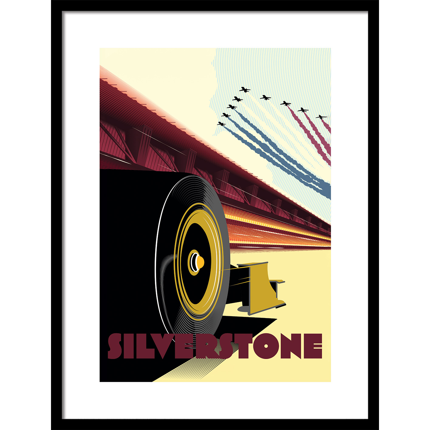 Zoom F1 (Silverstone) Pre-Framed Art Prints