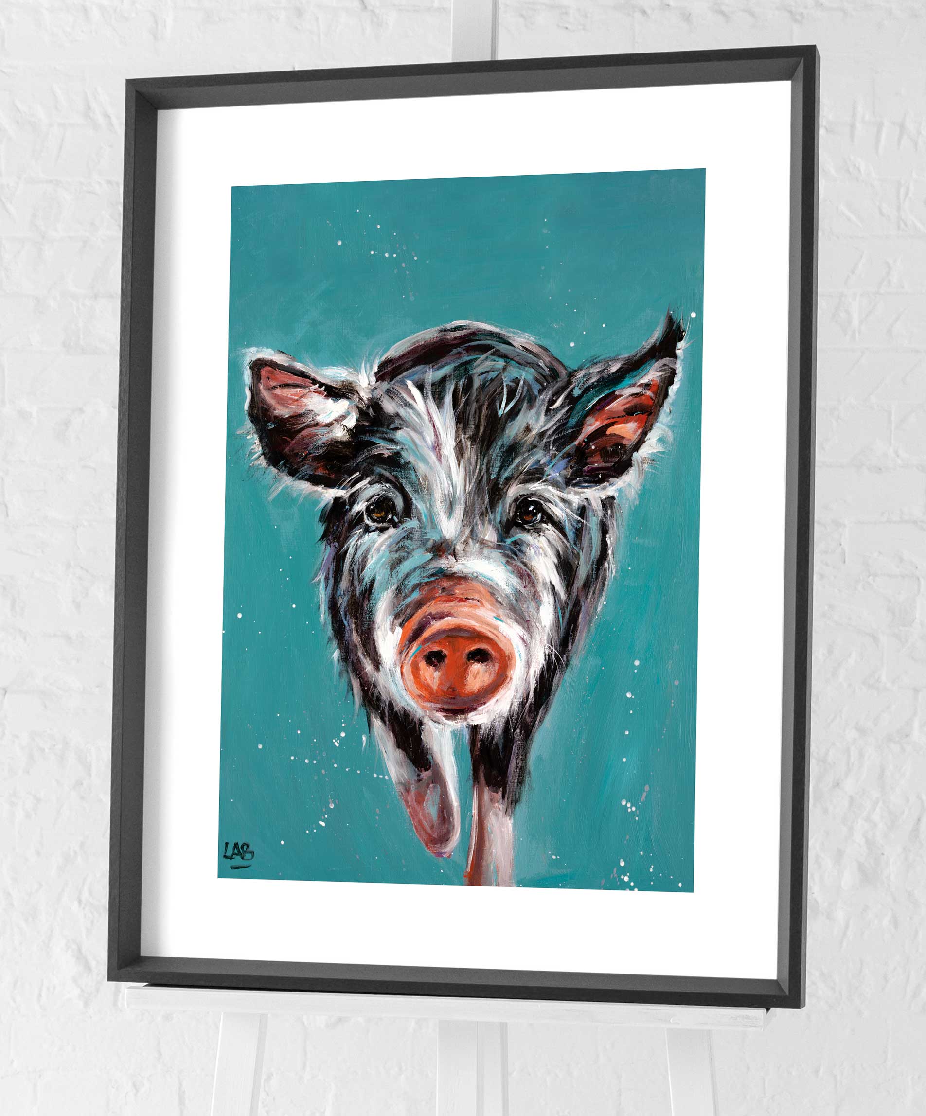 Louise Brown (Piggy on the Run) Pre-Framed Art Prints