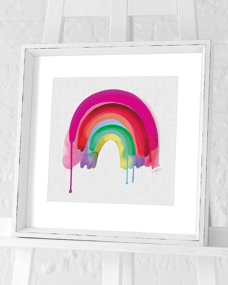 Summer Thornton (Rainbow) Pre-Framed Art Print