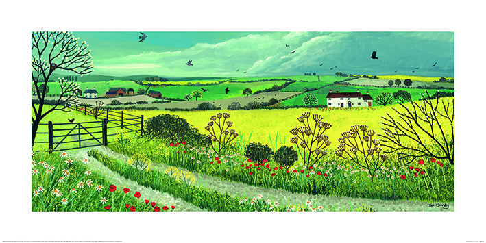 Jo Grundy (Canola Fields) Art Prints