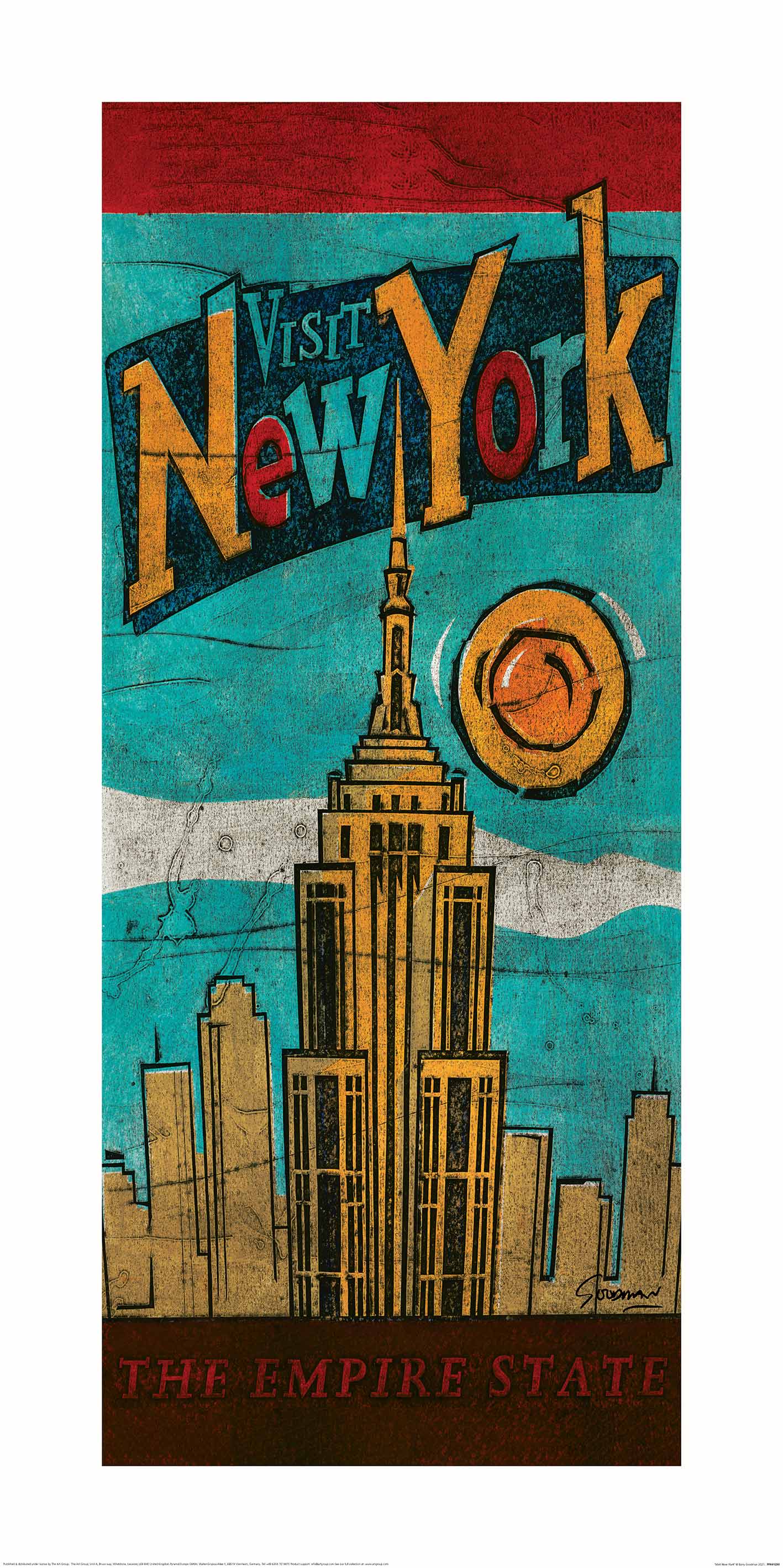 Barry Goodman (Visit New York) Art Prints