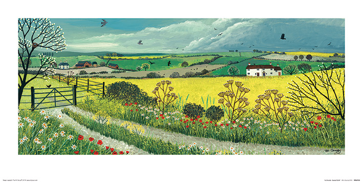 Jo Grundy (Canola Fields) Art Prints