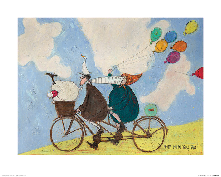 Sam Toft (Be Who You Be) Canvas Print | The Art Group