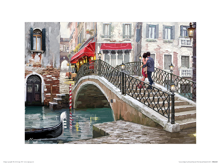 Richard Macneil (Venice Bridge) Art Print