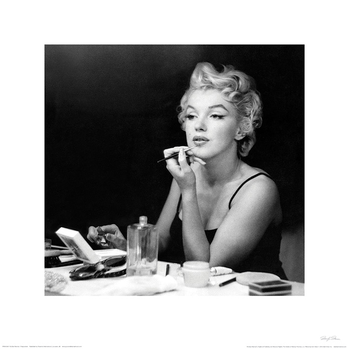 Marilyn Monroe (Preparation) Art Print