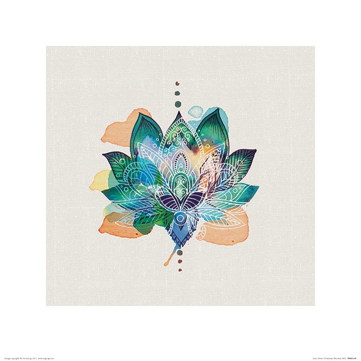 Summer Thornton (Lotus Flower) Art Prints