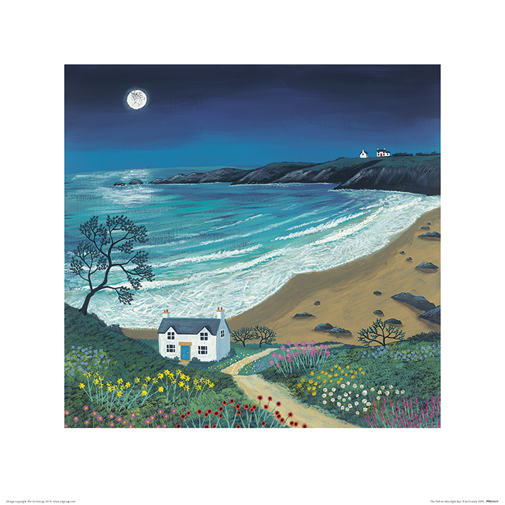 Jo Grundy (The Path to Moonlight Bay) Art Prints