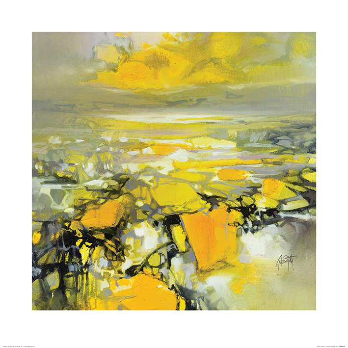 Scott Naismith (Yellow Matter 2) Art Print