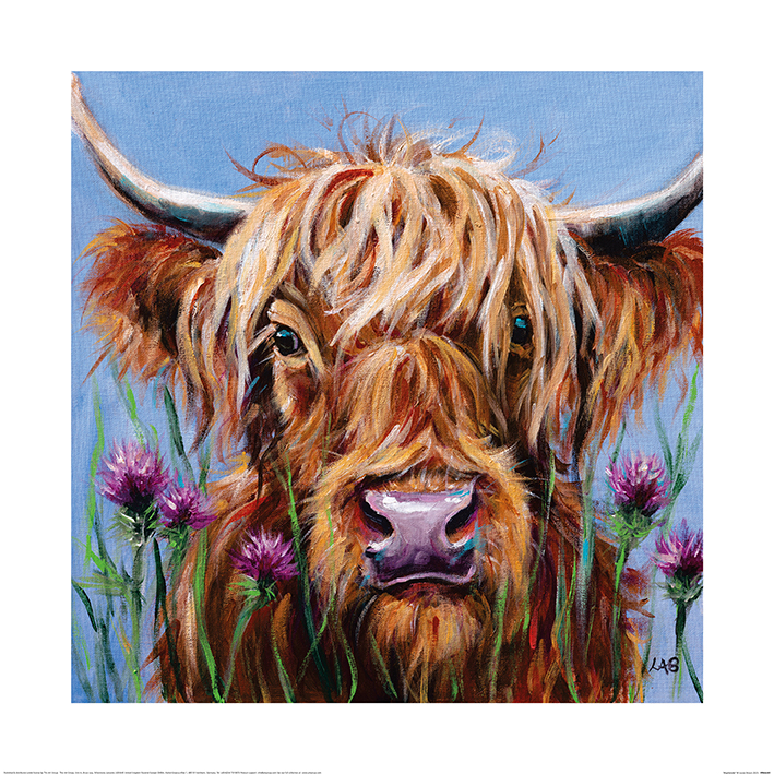 Louise Brown (Highlander) Art Print