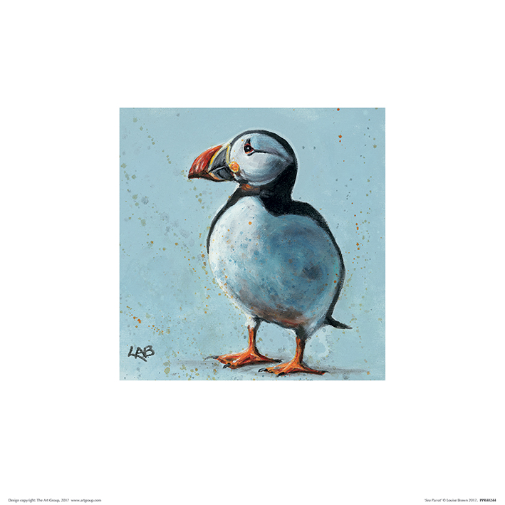 Louise Brown (Sea Parrot) Art Prints