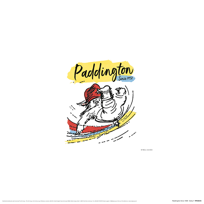 Paddington Bear (Paddington Since 1958 - Colour) Art Prints