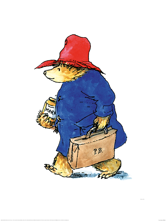 Paddington Bear (Classic Paddington) Art Prints