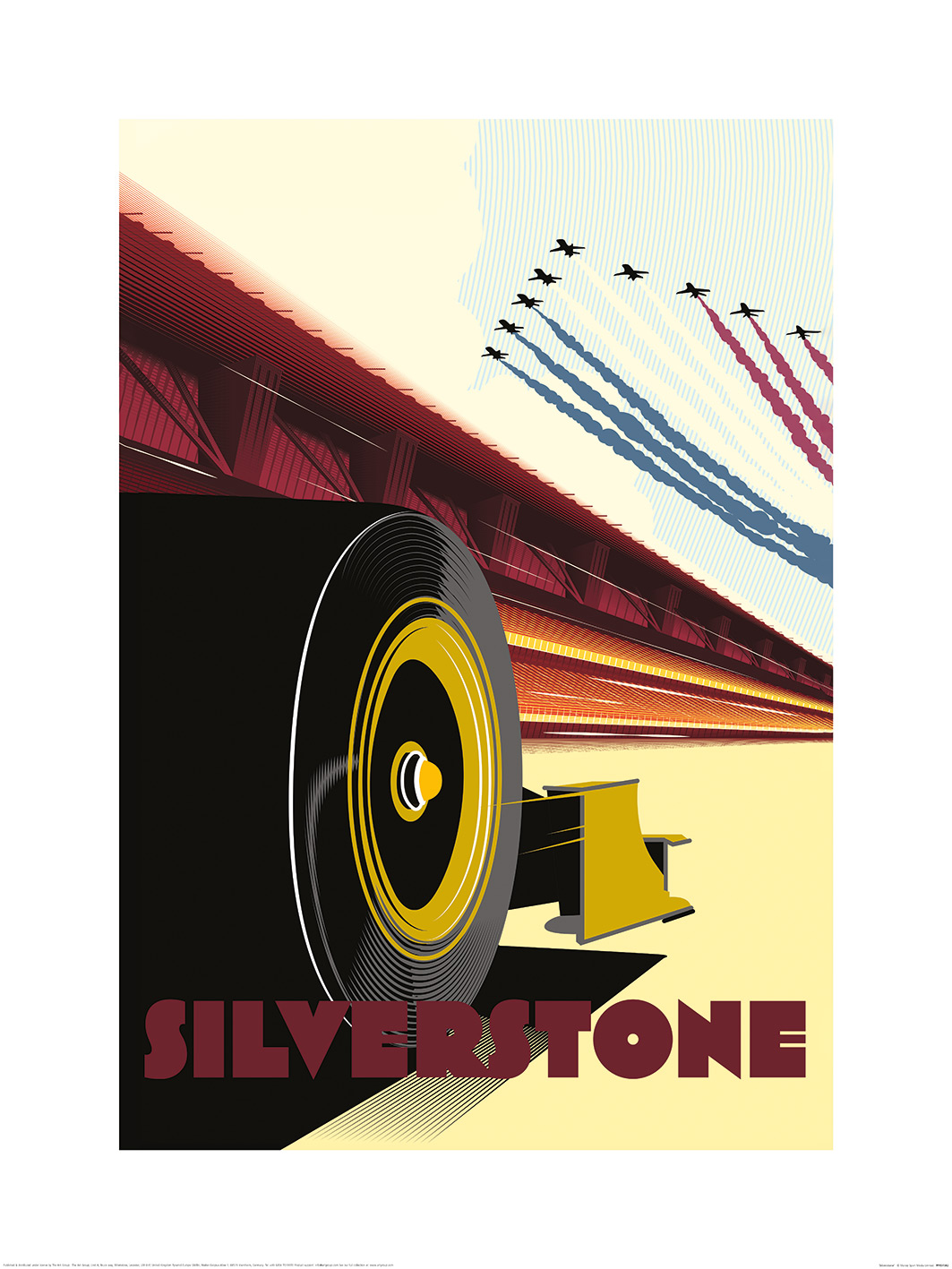 Zoom F1 (Silverstone) Art Prints