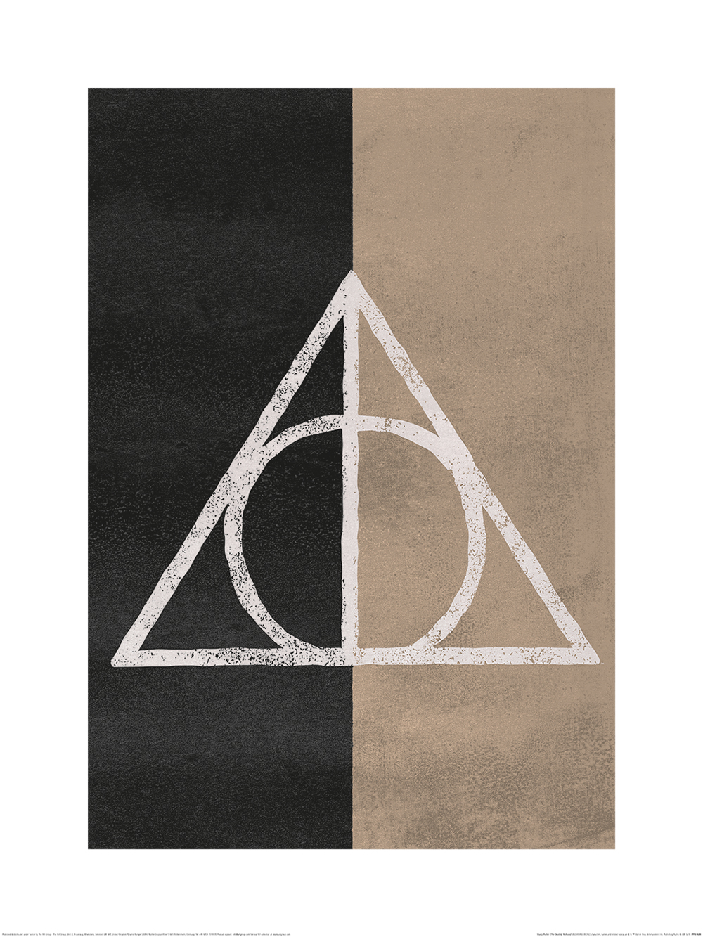 Harry Potter (The Deathly Hallows) Art Print