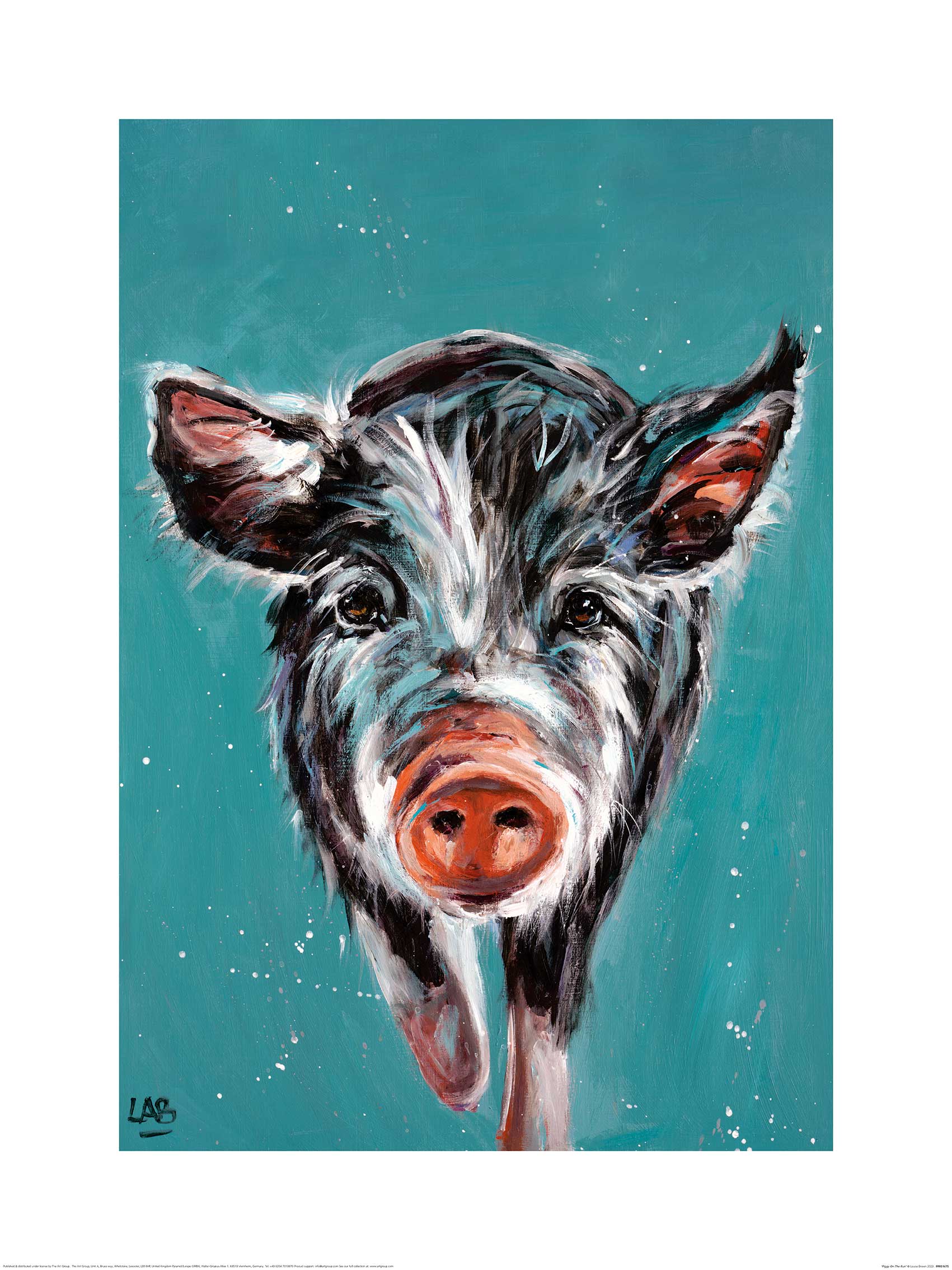 Louise Brown (Piggy on the Run) Art Prints