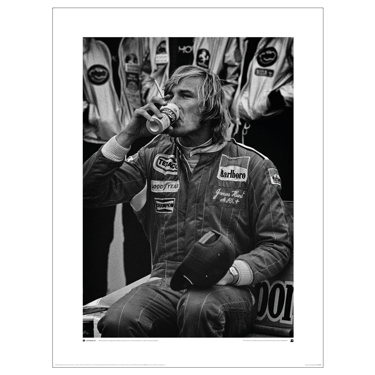 James Hunt (Pure James) Art Print