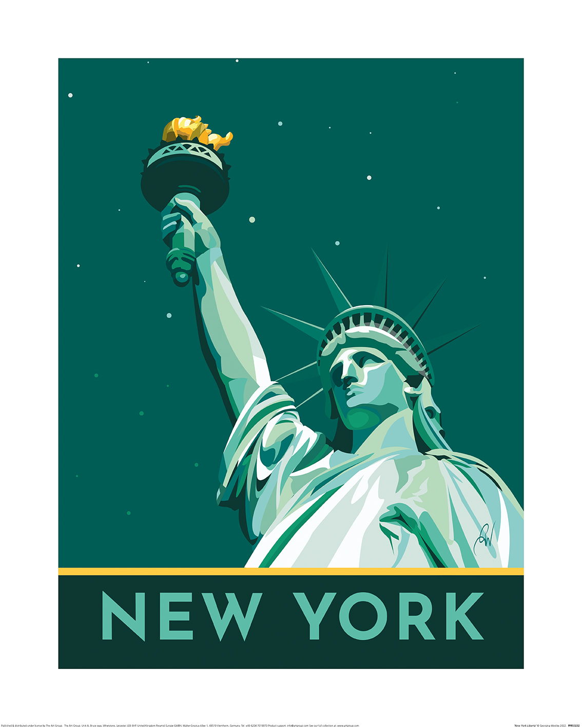 Georgina Westley (New York Liberty) Art Prints