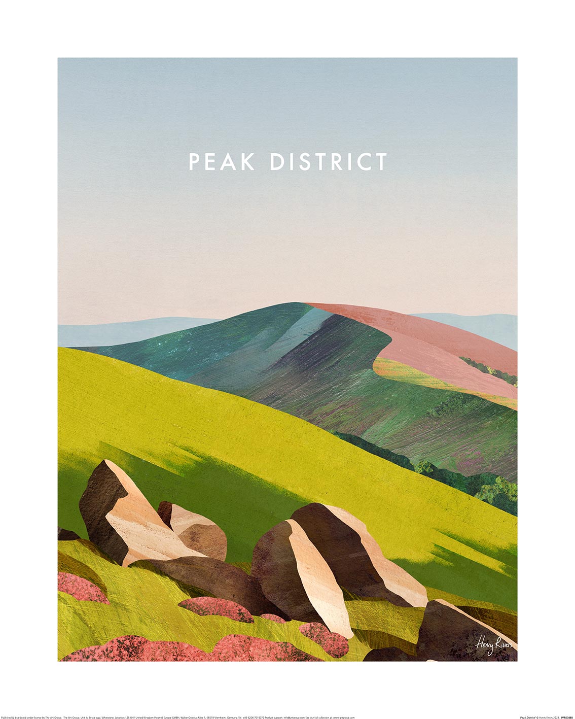 Henry Rivers (Peak District) Art Print