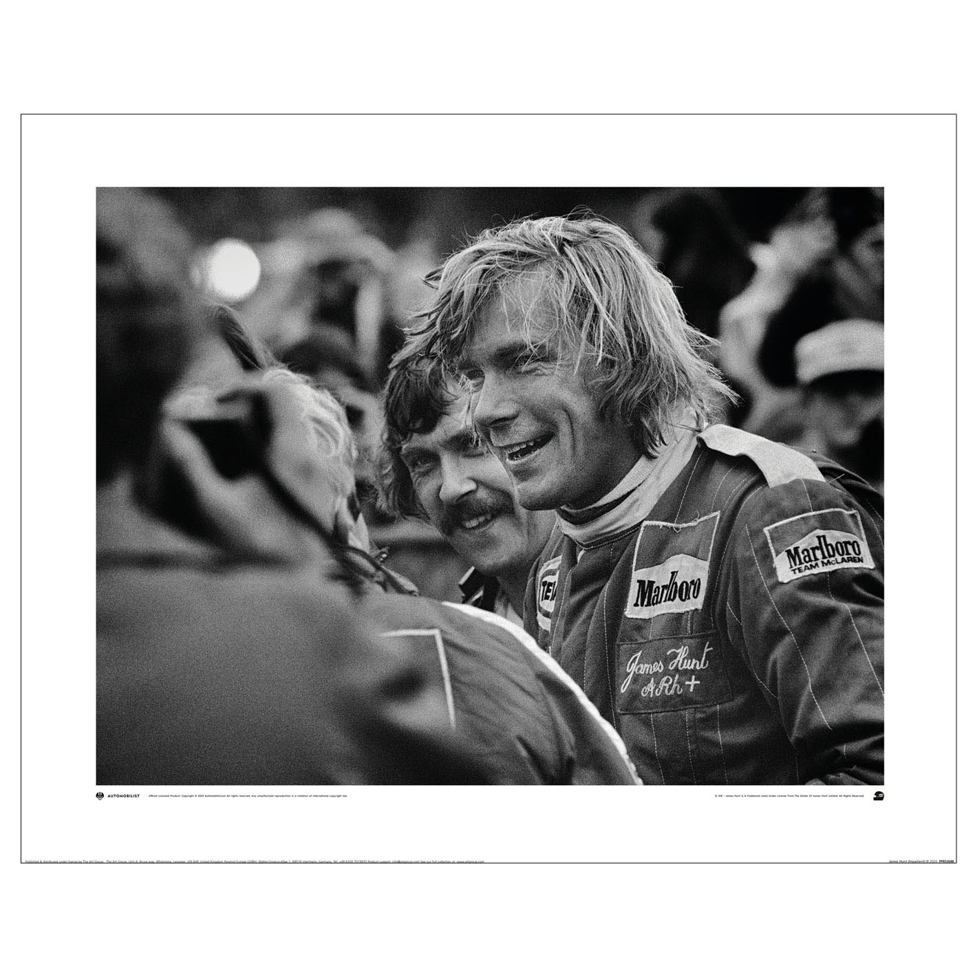 James Hunt (Impatient) Art Print