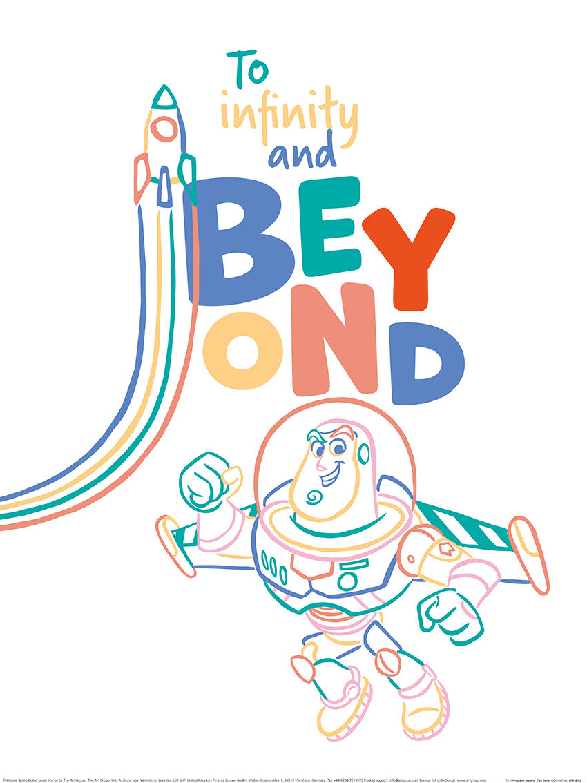 Toy Story (To Infinity and Beyond) Art Prints