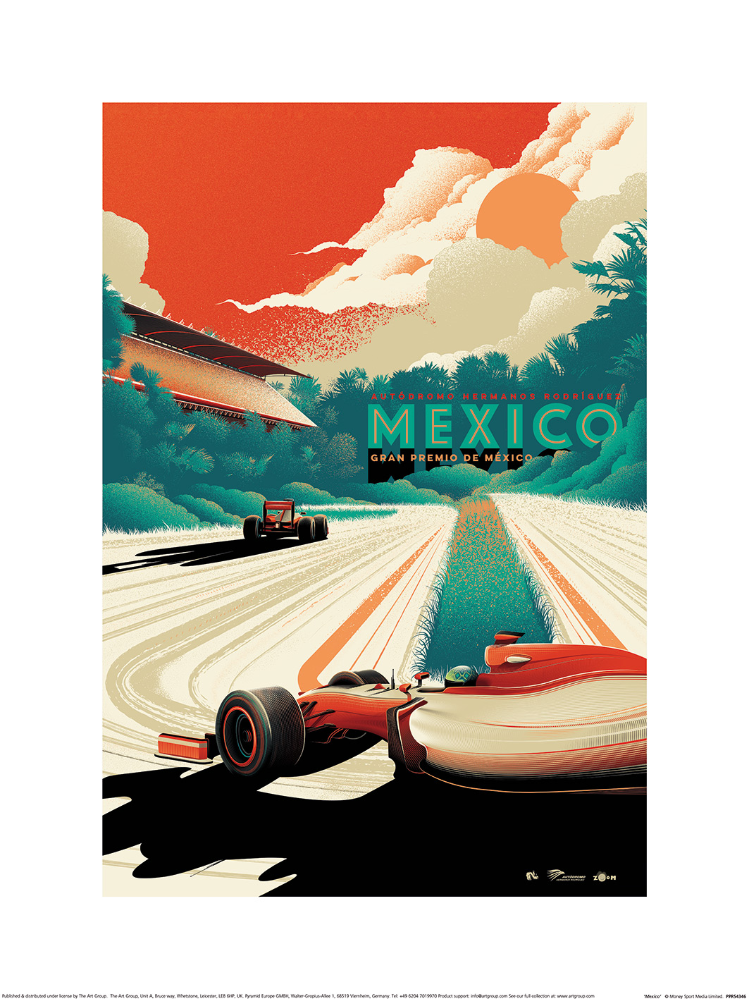 Zoom F1 (Mexico) Art Prints