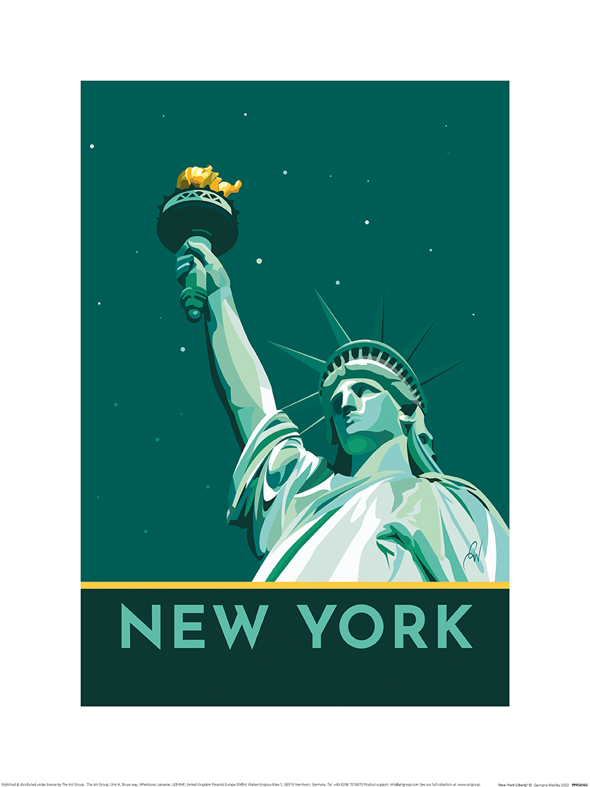 Georgina Westley (New York Liberty) Art Prints