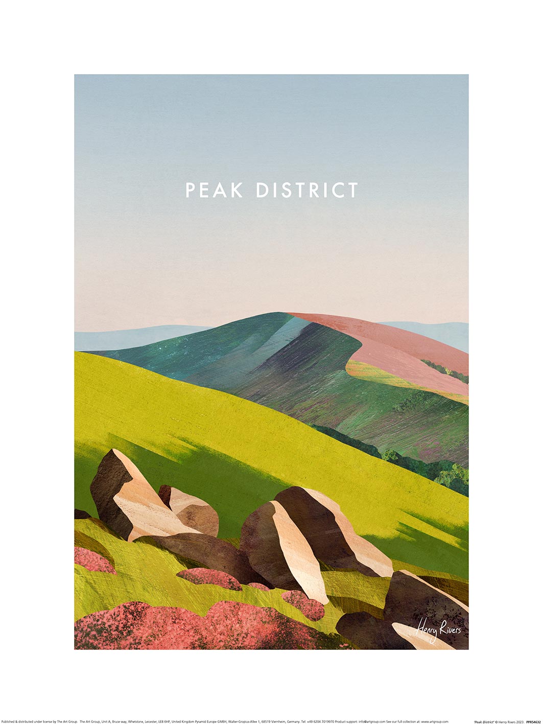 Henry Rivers (Peak District) Art Print