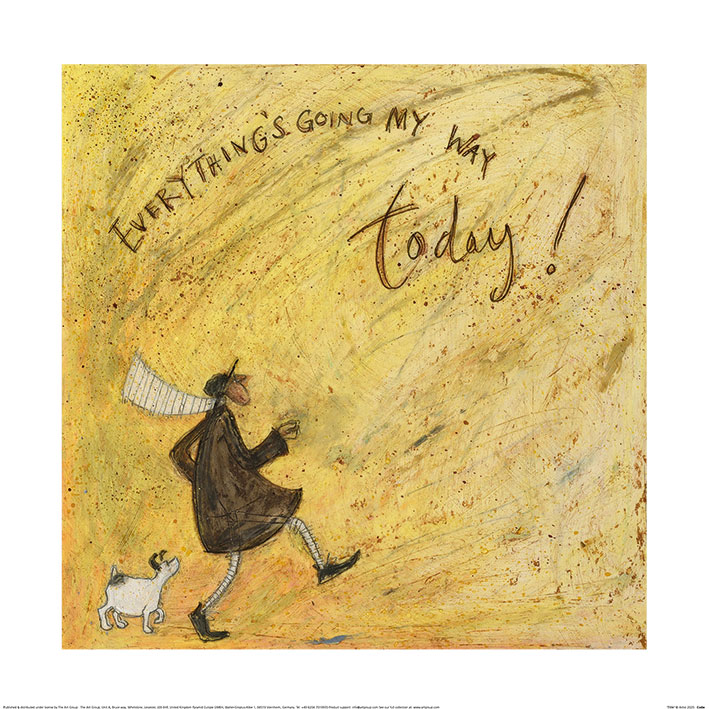 Sam Toft (Everything's Going My Way Today!) Art Prints