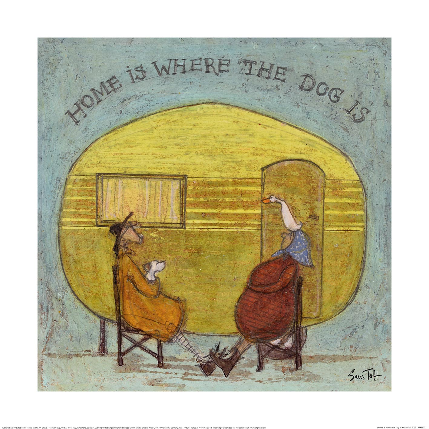 Sam Toft (Home is Where the Dog Is) Art Prints