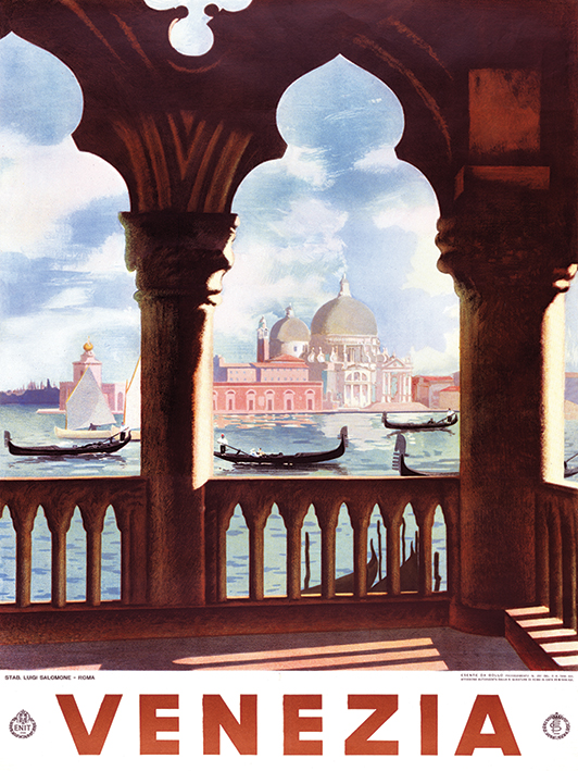 Piddix (Venezia View) Canvas Print