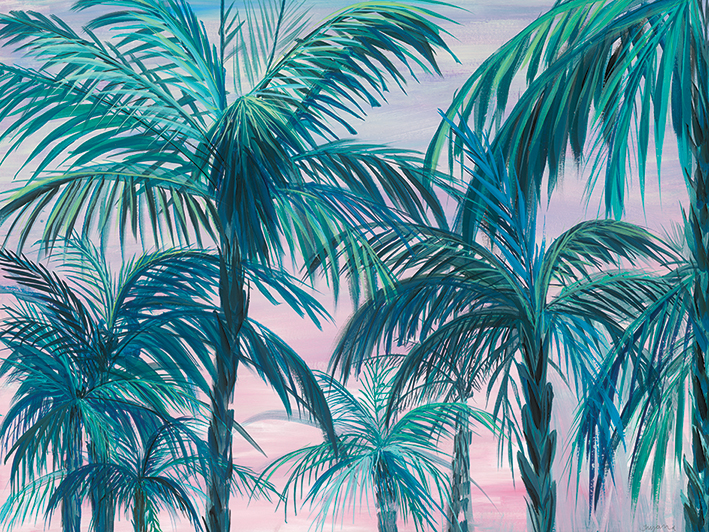 Shyama Ruffell (Palm Trees) Canvas Prints