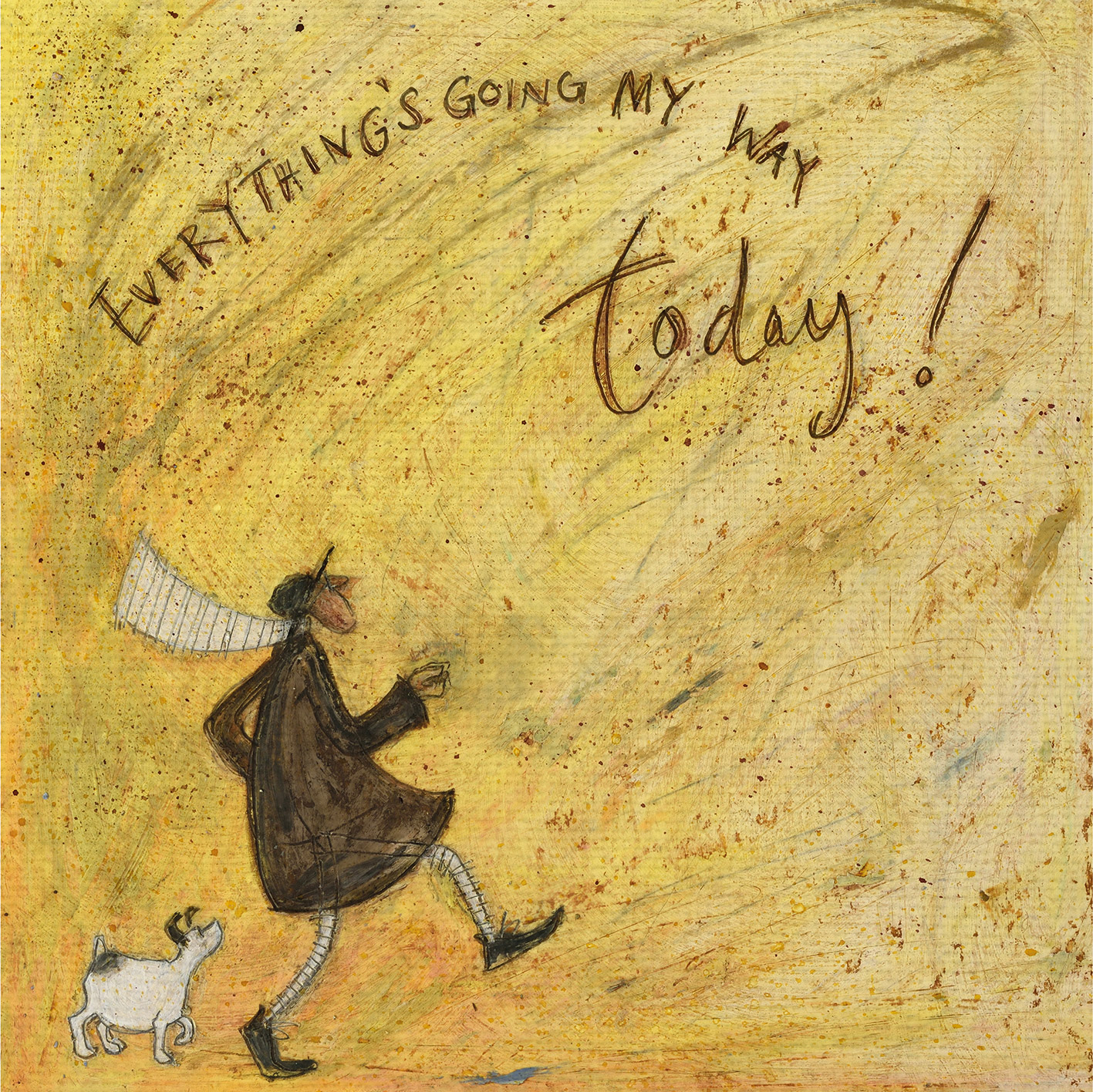 Sam Toft (Everything's Going My Way Today!) Canvas Print