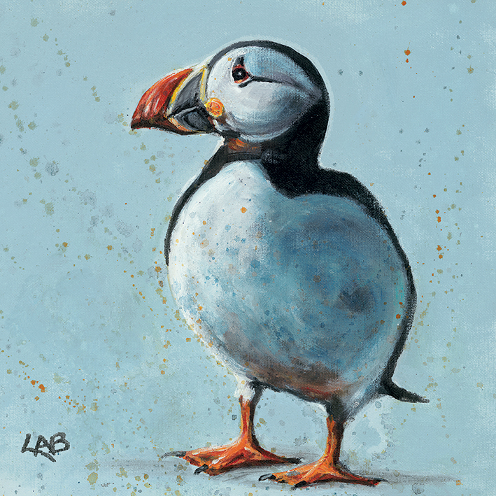 Louise Brown (Sea Parrot) Canvas Print