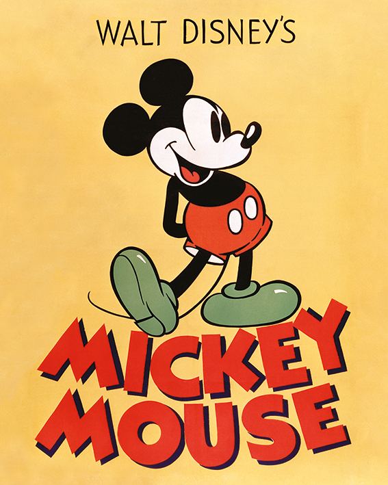 Mickey Mouse (Mickey) Canvas Print