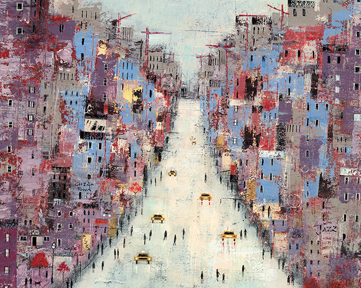 Lee McCarthy (Downtown) Canvas Print