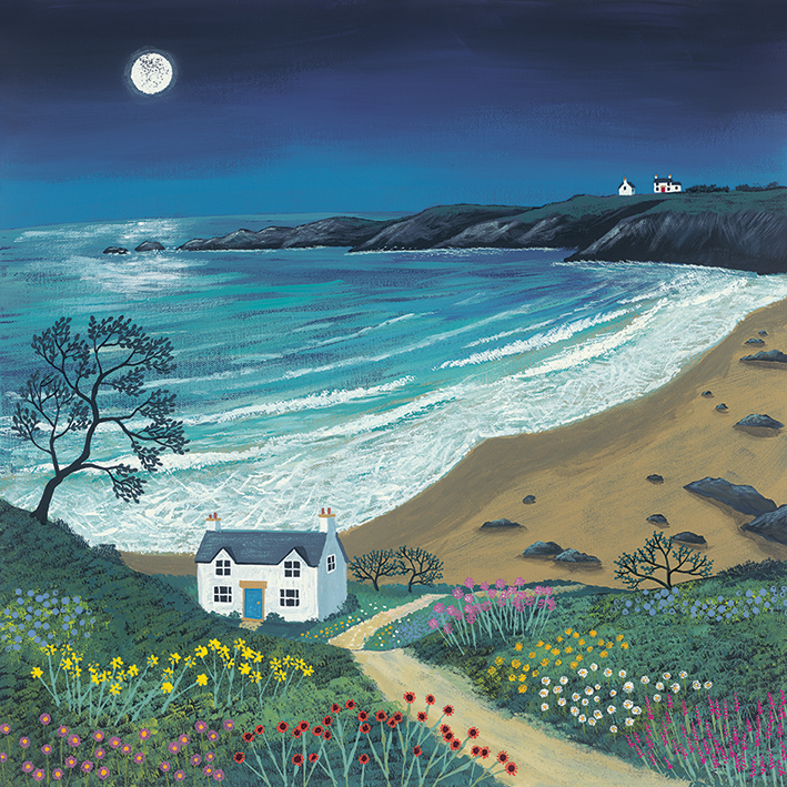 Jo Grundy (The Path to Moonlight Bay) Canvas Prints