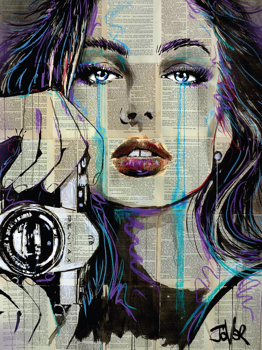 Loui Jover (Momento) Canvas Prints